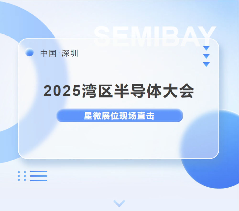 现场直击 | 星微与您相会2025湾芯展 